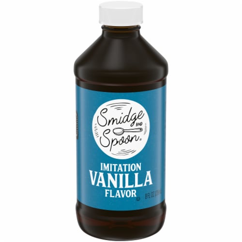 Smidge and Spoon® Imitation Vanilla Flavoring Perspective: front
