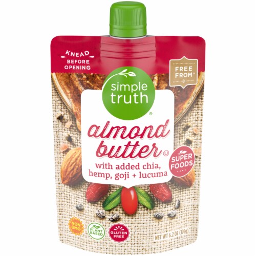 Simple Truth® Super Foods Almond Butter Perspective: front