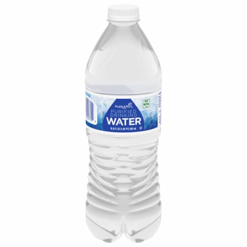 Mariano's® Purified Drinking Bottled Water Perspective: front