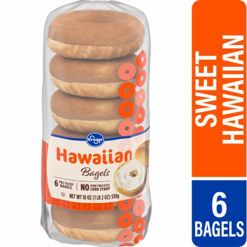 Kroger® Hawaiian Bagels Perspective: front