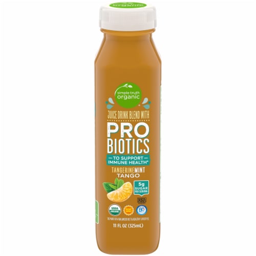 Simple Truth Organic® TangerineMint Tango Probiotic Juice Drink Perspective: front