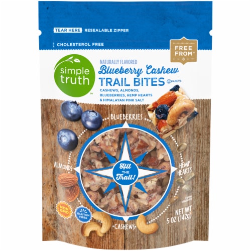 Simple Truth™ Blueberry Cashew Trail Mix Bites Perspective: front