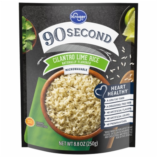 Kroger® 90 Second Cilantro Lime Rice Perspective: front