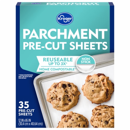 Kroger® Parchment Paper Pre-Cut Sheets Perspective: front