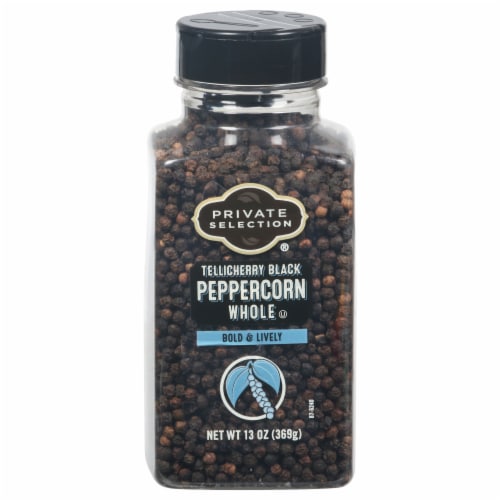 Private Selection® Whole Tellicherry Black Peppercorn Perspective: front