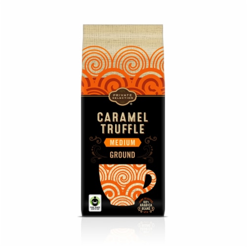 Private Selection® Caramel Truffle Medium Roast Ground Large Bag Coffee Perspective: front