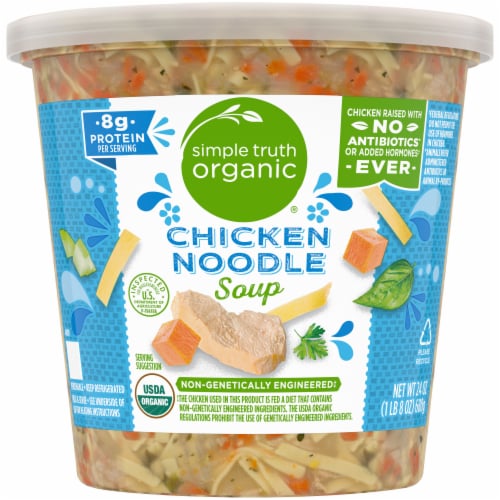 Simple Truth Organic® Chicken Noodle Soup Perspective: front