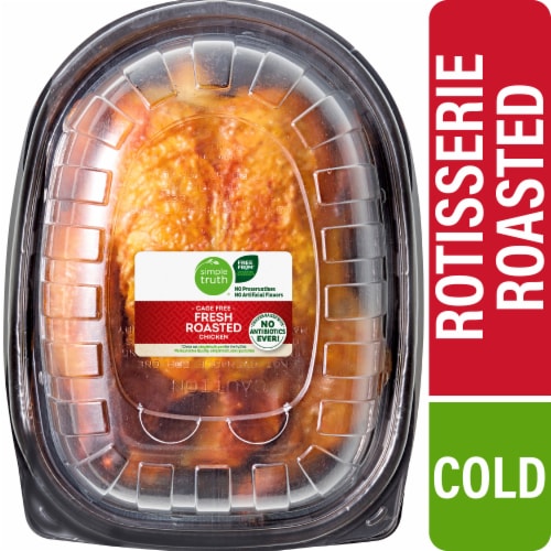 Simple Truth Cold Deli Whole Rotisserie Chicken Perspective: front