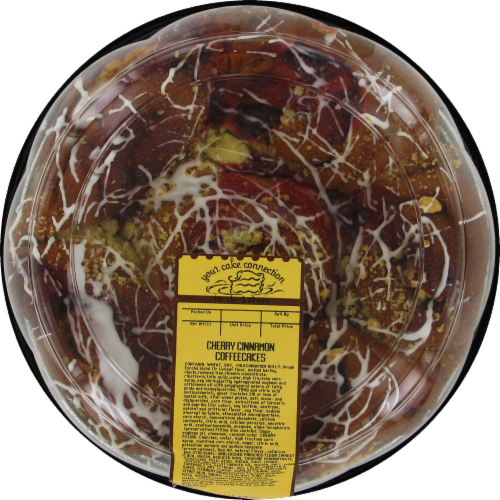 Bakery Fresh Goodness Cherry Cinnamon Coffee Cake Perspective: front