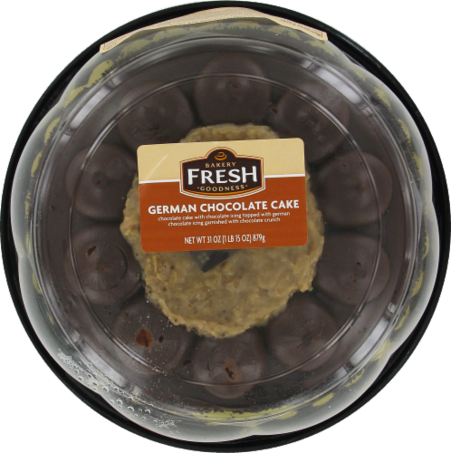 Bakery Fresh Goodness German Chocolate Single Layer Cake Perspective: front