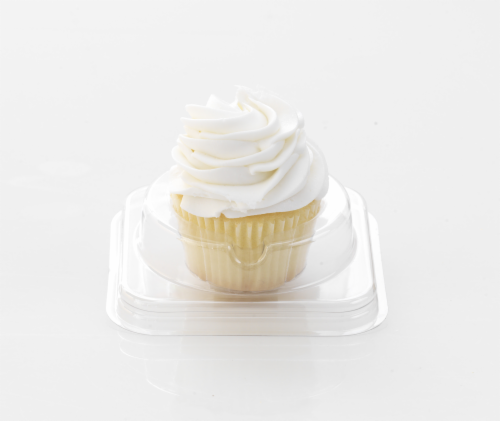 Bakery Fresh Goodness Chocolate Cupcake with Buttercream Frosting Perspective: front