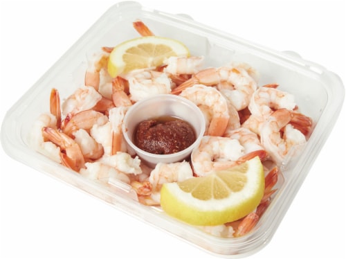 Large Plain Shrimp Tray Perspective: front