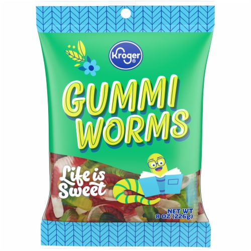 Kroger® Gummi Worms Candy, 8 oz - Kroger