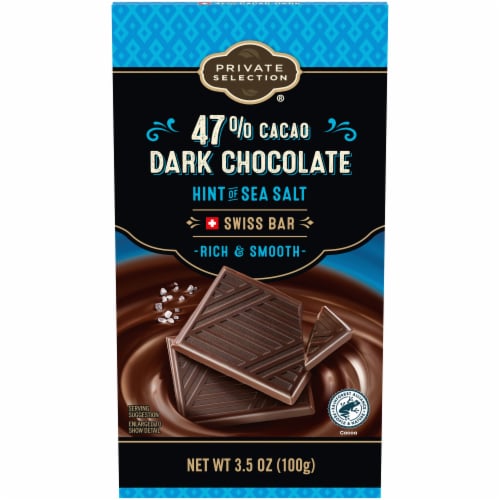 A Touch of Sea Salt Dark Chocolate EXCELLENCE Bar (3.5 oz)