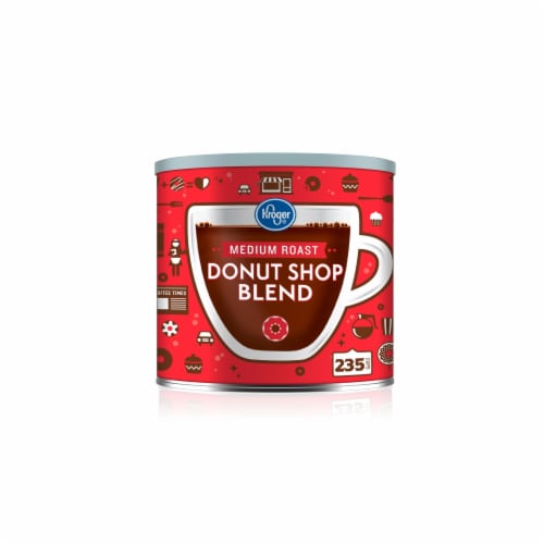 Kroger® Donut Shop Medium Roast Ground Coffee Perspective: front