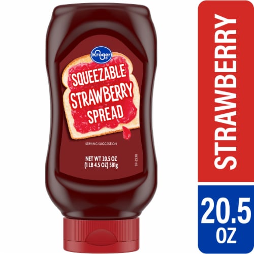 Kroger® Strawberry Spread Squeezable Perspective: front
