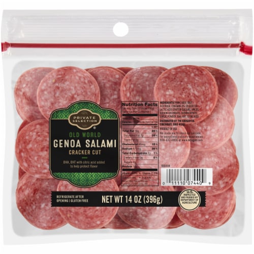 Private Selection® Old World Cracker Cut Genoa Salami