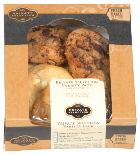 Private Selection® Gourmet Cookies Variety Pack Perspective: front