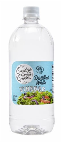 Smidge and Spoon Distilled White Vinegar Perspective: front