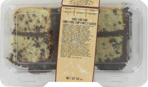 Bakery Fresh Goodness Chocolate Chip Cake Slices Perspective: front