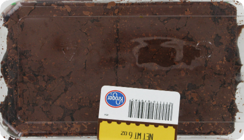 Double Chocolate Fudge Iced Brownies Perspective: front