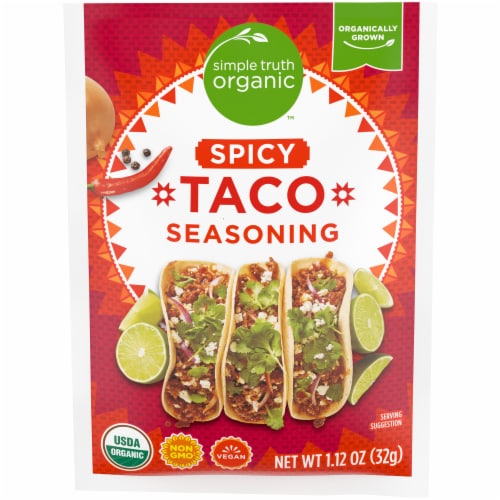 Simple Truth Organic™ Spicy Taco Seasoning Perspective: front