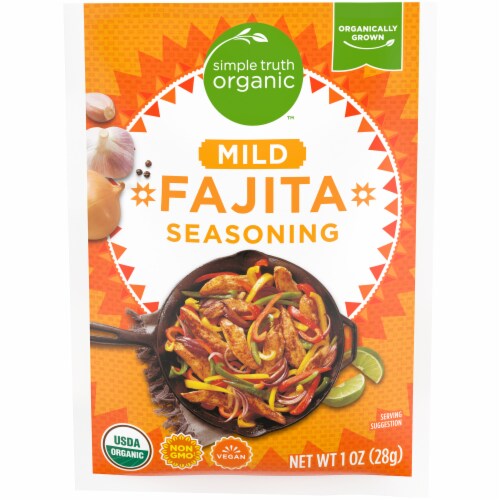 Simple Truth Organic™ Mild Fajita Seasoning Perspective: front