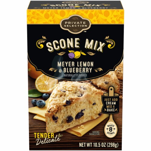 Private Selection™ Meyer Lemon & Blueberry Naturally Flavored Scone Mix Perspective: front