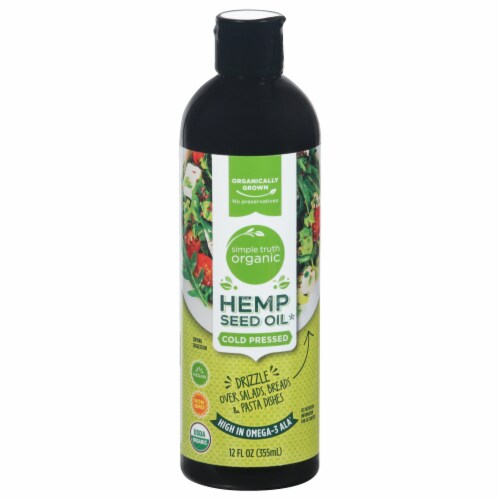 Simple Truth Organic Hemp Oil Perspective: front