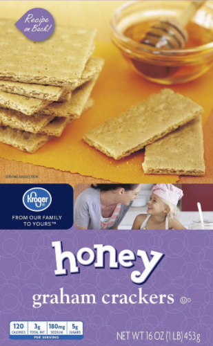 Kroger® Honey Graham Crackers Perspective: front