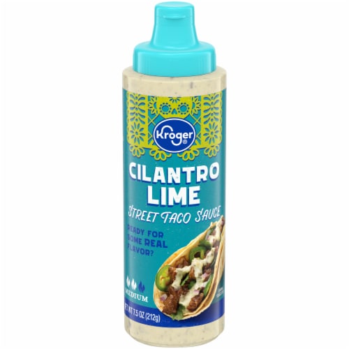 Kroger® Medium Cilantro Lime Street Taco Sauce Perspective: front