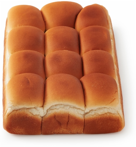 Bakery Fresh White Dinner Rolls Perspective: front