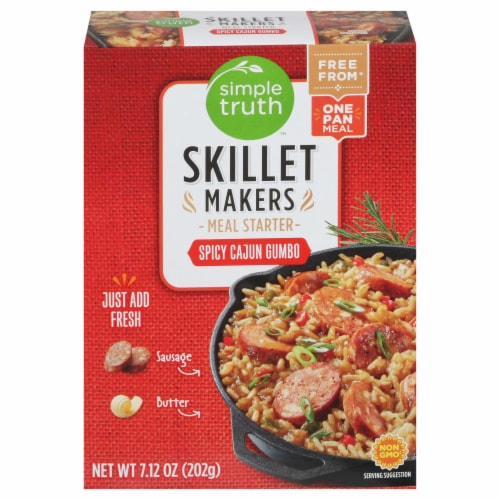 Simple Truth™ Skillet Makers Spicy Cajun Gumbo Meal Starter Perspective: front