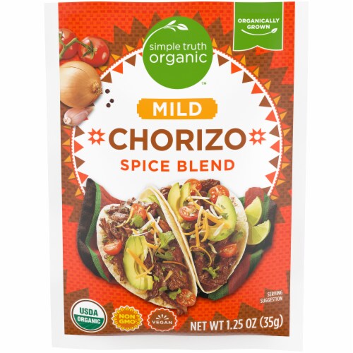 Simple Truth Organic™ Mild Chorizo Spice Blend Perspective: front