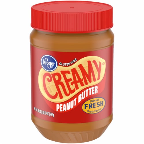 Kroger® Creamy Peanut Butter, 28 oz King Soopers