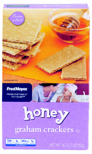 Fred Meyer® Honey Graham Crackers Perspective: front