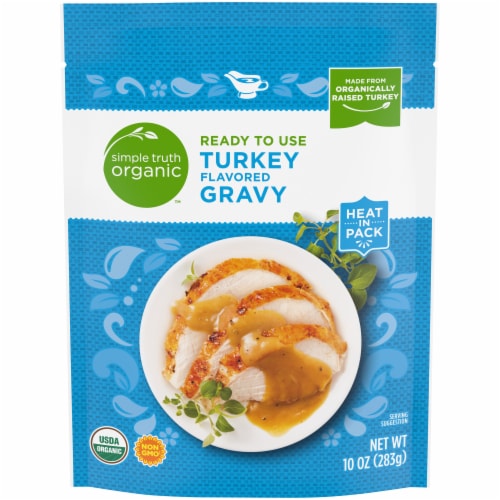Simple Truth Organic™ Ready to Use Turkey Flavored Gravy Perspective: front