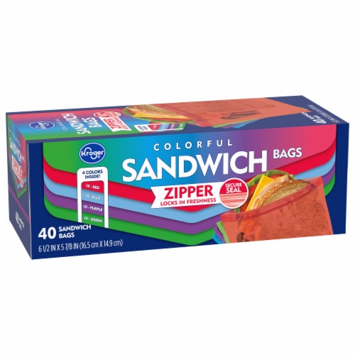 Ziploc Brand Bags - Sandwich - 12/40ct