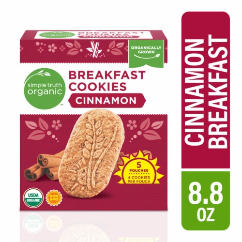 Simple Truth Organic® Cinnamon Breakfast Cookies Perspective: front