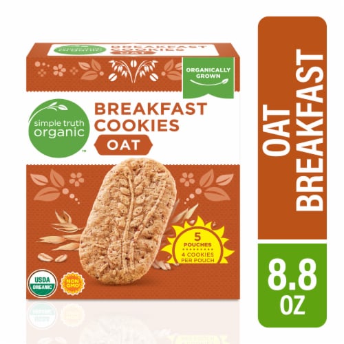 Simple Truth Organic® Oat Breakfast Cookies Perspective: front