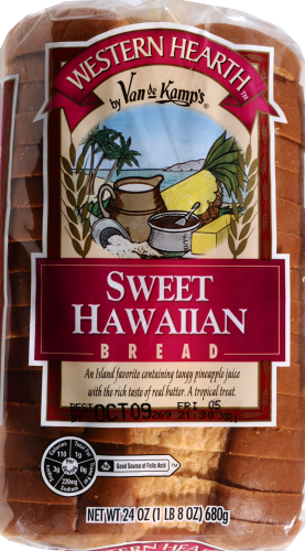 Western Hearth Sweet Hawaiian Bread Perspective: front
