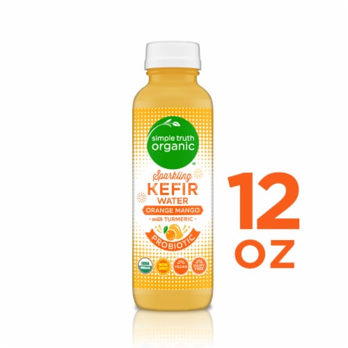 Simple Truth Organic™ Sparkling Probiotic Orange Mango Kefir Water ...