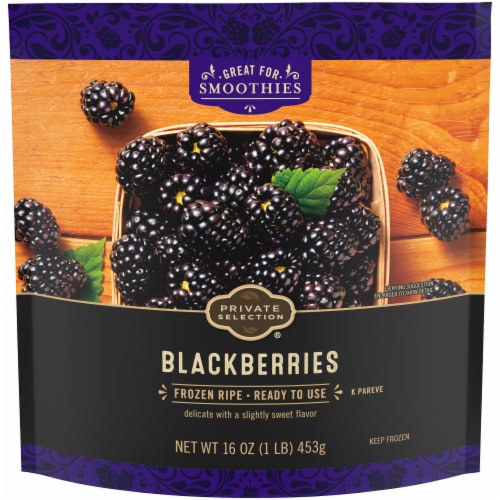 Private Selection® Frozen Blackberries Perspective: front