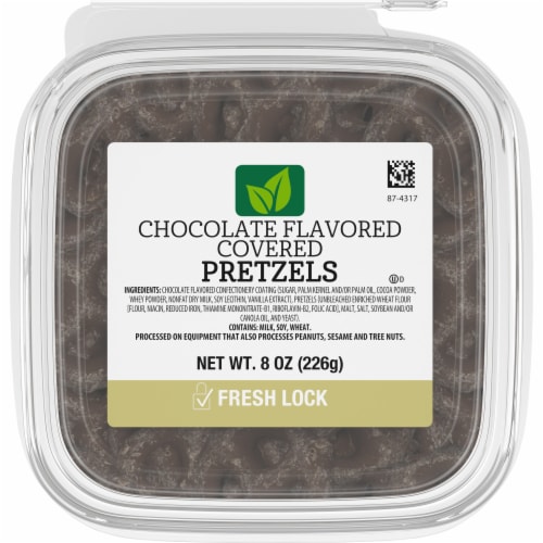 Kroger® Chocolate Flavored Covered Pretzels Perspective: front