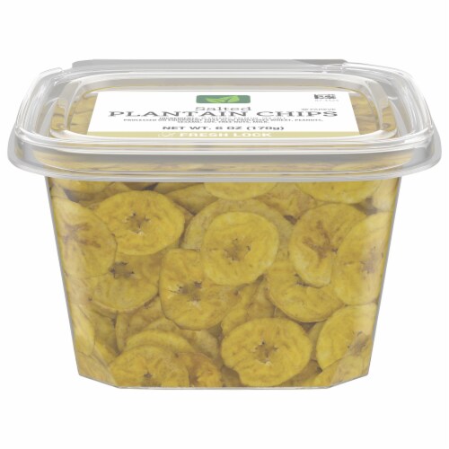 Kroger® Salted Plantain Chips Perspective: front