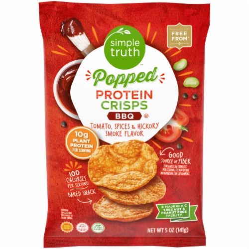 Simple Truth™ Popped BBQ Protein Crisps Perspective: front