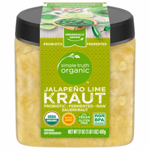 Simple Truth Organic™ Jalapeno Lime Kraut Perspective: front