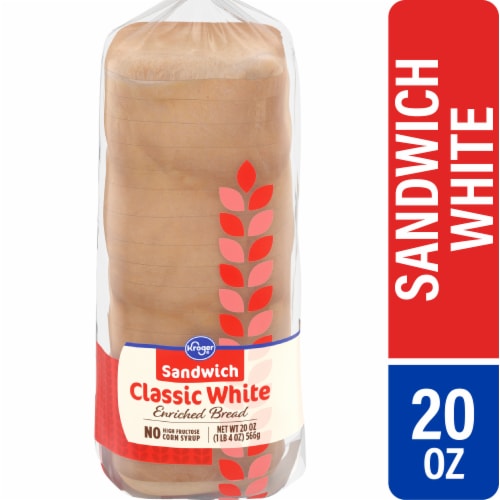 Kroger® White Sandwich Bread Perspective: front