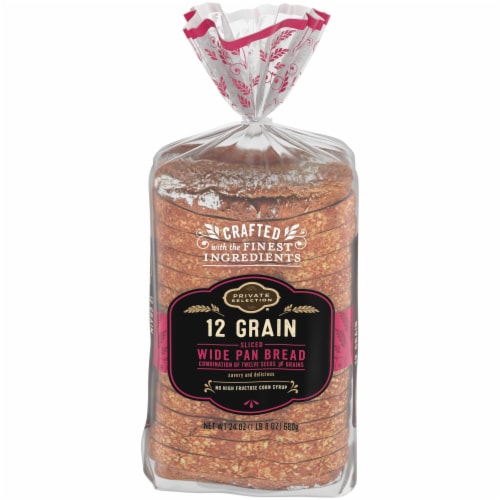 Private Selection® 12 Grain Sliced Wide Pan Bread Perspective: front