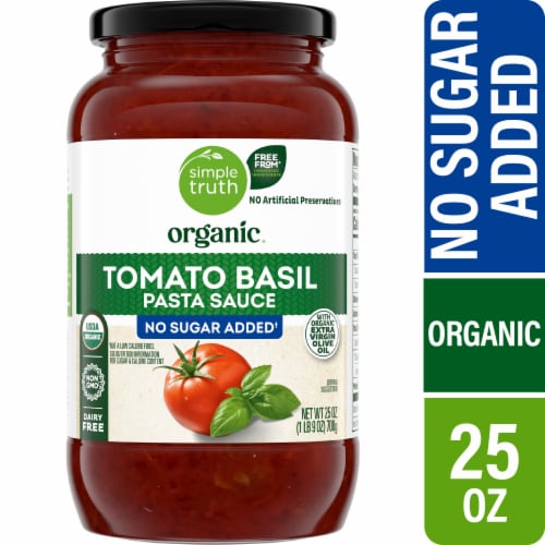 Simple Truth Organic® Tomato Basil Pasta Sauce Perspective: front